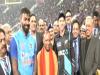 IND vs NZ 2nd T20 : सीएम योगी पहुंचे इकाना स्टेडियम, दोनों टीमों से की मुलाकात