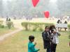सुल्तानपुर: Happy New Year का हर तरफ जश्न, पार्कों में उमड़ी लोगों की भीड़