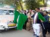 बांदा: जागरुकता वाहन को झंडी दिखाकर राज्यमंत्री ने किया रवाना, बोले- यातायात नियमों का हो कड़ाई से पालन