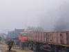Kanpur Dehat News :  घने कोहरे के कारण मौरंग लदा ट्रक हाईवे पर अनियंत्रित होकर पलटा, कई किमी तक लगा जाम