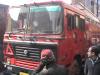 कर्नाटक: बिना पानी के ही पहुंची दमकल गाड़ी दुकान में लगी आग बुझाने