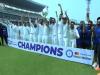 Ranji Trophy : सौराष्ट्र ने दूसरी बार जीता रणजी ट्रॉफी का खिताब, बंगाल को नौ विकेट से हराया