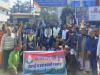 अयोध्या : अडानी समूह के कारोबारी अनियमितता की जांच के लिए कांग्रेस ने निकाला मार्च 