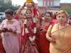 काशीपुरः बैंड बाजे के साथ निकली किन्नरों की कलश व शोभायात्रा