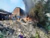 अयोध्या: कबाड़ गोदाम में लगी भीषण आग, लाखों का नुकसान  