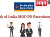BOI PO Exam 2023 : बैंक ऑफ इंडिया ने जारी की PO भर्ती परीक्षा की डेट, जानिए कितने पदों पर होगी भर्ती