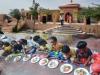 सुलतानपुर: रामनवमी के हवन से सुगंधित हुआ वातावरण, कन्या भोज कराकर दिया गया दान 