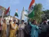 तिरंगा की शान में सिख समाज के लोगों ने किया मार्च