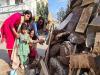 मुरादाबाद : हवन कुंड में आहुति देकर होली पर की अमन शांति की कामना 