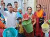 हल्द्वानी: हाथों में खाली बाल्टियां लेकर जल संस्थान के खिलाफ गरजे लोग