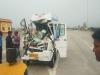 बुंदेलखंड एक्सप्रेसवे पर भीषण सड़क हादसा,खड़े ट्रक से टकराई तीर्थयात्रियों से भरी मिनी बस- चालक की मौत 