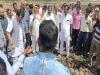 हरदोई: अलग-अलग जगहों पर आग लगने से 100 बीघा फसल जलकर खाक, मंत्री नितिन ने किसानों को दिया मदद  का भरोसा