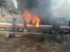 रतलाम-इंदौर डेमू ट्रेन के दो कोच में लगी आग, यात्रियों को सुरक्षित बाहर निकाला 