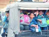 हल्द्वानी: ऑटो में बच्चों को ठूंस-ठूंस कर सड़कों पर दौड़ रहे बेधड़क  