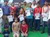 स्टेट किक बॉक्सिंग चैंपियनशिप में रामपुर के खिलाड़ियों का जलवा