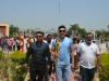 रामपुर पहुंची खेलो इंडिया यूनिवर्सिटी की मशाल, गांधी समाधि पर पुष्प अर्पित कर युवाओं ने किया स्वागत 
