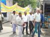 मुरादाबाद : डेंगू की रोकथाम के लिए निकाली रैली, लोगों को किया जागरूक