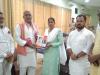 संपर्क से समर्थन अभियान : राज्यमंत्री ने पद्मश्री सुधा सिंह से की मुलाकात