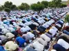 राजस्थान के अजमेर में ईदगाह पर अदा की गई विशेष नमाज