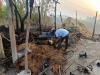 रामपुर : भीषण आग में जिंदा जली आधा दर्जन बकरियां, गोवंश भी झुलसे....पांच लाख से ज्यादा का हुआ नुकसान