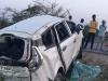 हमीरपुर: ओवरस्पीड कार हादसे का शिकार, एक की मौत, छह गंभीर