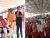 हमीरपुर में उत्तराखंड के पूर्व मुख्यमंत्री रमेश पोखरियाल निशंक बोले- योगी सरकार बनने के बाद गुंडे माफियाओं की खैर नहीं