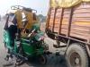 रुद्रपुर: नैनीताल हाईवे पर खड़े ट्रक से टकराया टेंपो, आठ मजदूर घायल