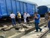 वाराणसी : कैंट स्टेशन पर डिरेल हुई मालगाड़ी, रेलवे महकमे में मचा हड़कंप