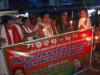 बहराइच : मणिपुर हिंसा के विरोध में सपाइयों ने निकाला कैंडल मार्च