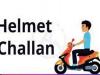 लखनऊ : हेलमेट के बिना वाहन चलाने पर 422 लोगों के चालान