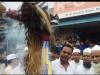 रामनगर: कुरान जलाने को लेकर स्वीडन सरकार का  पुतला फूंका