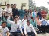 हल्द्वानी: एमबीपीजी में प्रवेश को लेकर हंगामा, छत पर चढ़े छात्र 