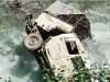 उत्तरकाशी: गंगोत्री हाईवे के पास यूटिलिटी वाहन हुआ दुर्घटनाग्रस्त, एक घायल, एक लापता 