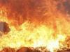 भदोही: कालीन प्रतिष्ठान में लगी भीषण आग, लाखों का माल हुआ खाक