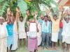 बहराइच में किसानों का प्रदर्शन, बोले- छुट्टा मवेशियों से बचाओ सरकार, वरना... 