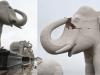 लखनऊ: अंबेडकर पार्क में हाथी के स्टैच्यू पर गिरी बिजली, 60 लाख की मूर्ति क्षतिग्रस्त
