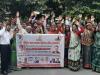 रुद्रपुर: ठगी पीड़ित जमाकर्ता परिवार ने किया डीएम कार्यालय कूच
