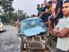 कालाढूंगी: Wagon R  और  Santro की भिडंत में पांच घायल   