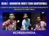 Asian Games 2023 : भारतीय पुरुष बैडमिंटन टीम ने पदक किया पक्का, महिला टीम एशियाई खेलों से बाहर