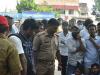Allahabad university में छात्र को परिसर में आने से रोका, जमकर हुआ हंगामा