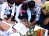 लखनऊ : LU में छात्रसंघ बहाली को लेकर छात्रों ने CM Yogi को खून से लिखा पत्र, चौथे दिन भी धरना जारी