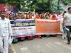सुलतानपुर: विभिन्न मांगो को रोजगार सेवकों ने भरी हुंकार, सौंपा ज्ञापन