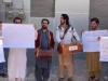 अवैध प्रवासियों के खिलाफ पाकिस्तान सरकार की कार्रवाई के विरूद्ध अफगान गायकों का प्रदर्शन