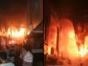 गुजरात: सूरत के बॉम्बे मार्केट में लगी आग, दमकल की गाड़ियां मौके पर मौजूद