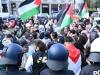जर्मन के फ्रैंकफर्ट में फिलिस्तीनी समर्थक प्रदर्शन, नौ लोगों को हिरासत में लिया 