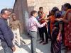 खटीमा: जल कनेक्शन के लिए सीसी खुदाई को महिलाओं ने रोका