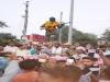 वीरांगना उदा देवी पासी की शहादत दिवस के मौके पर केंद्रीय राज्यमंत्री कौशल किशोर के नेतृत्व में निकाली गई दीपयात्रा