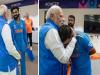 World Cup 2023 : जब टीम इंडिया के ड्रेसिंग रूम में पहुंचे पीएम मोदी, खिलाड़ियों का बढ़ाया हौसला 