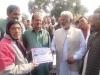 रायबरेली: मंत्री स्वतंत्र देव सिंह ने ग्राम पंचायत का किया निरीक्षण, किसानों से की वार्ता