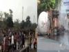 महाराष्ट्र: ठाणे में तेल टैंकर पलटा, यातायात कुछ देर के लिए प्रभावित